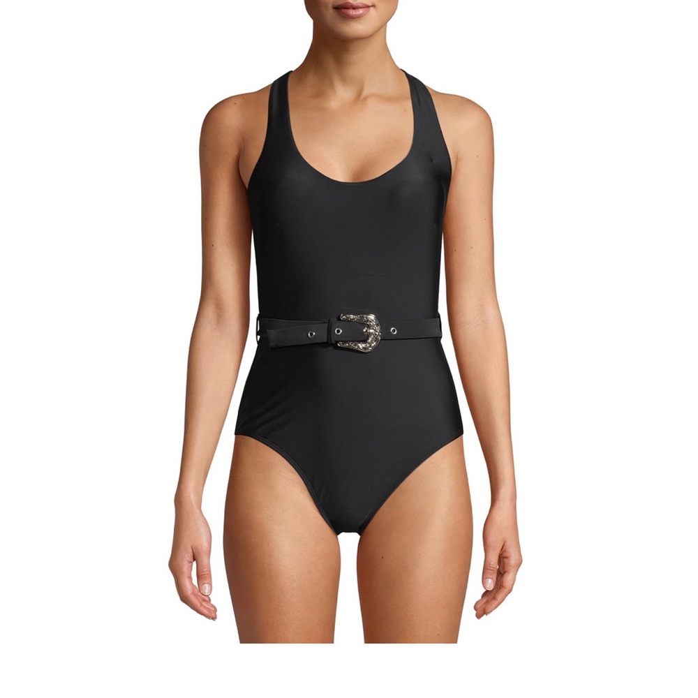 Black one piece